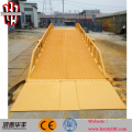 10t Porzellanlieferant CE mobile Yard Rampe / Dock Leveler / tragbare Container Laderampe